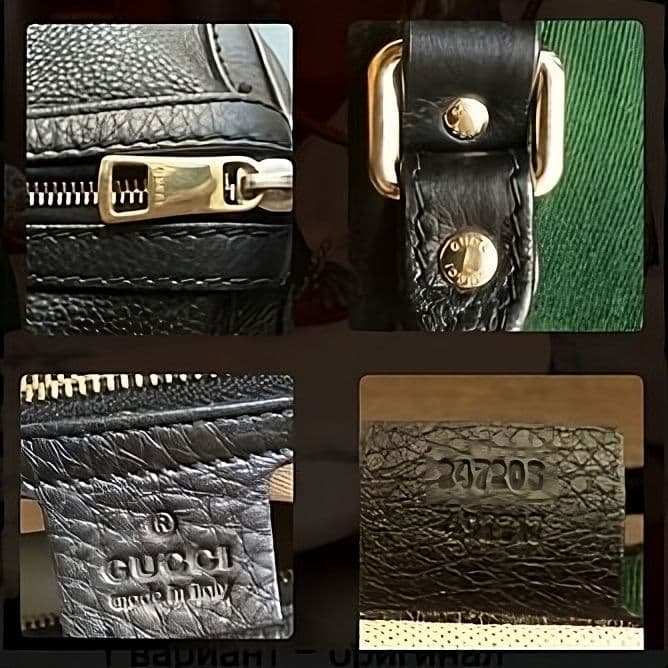 Сумка Gucci Vintage Web Boston - копия или оригинал?